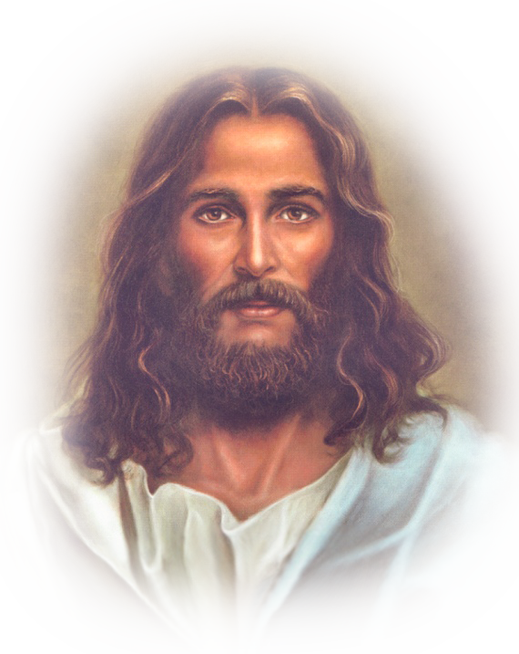 Head Christ Of Crucified Jesus Shroud Painting PNG Image
