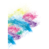 Art Inkjet Color Effect Creative Printing Dust