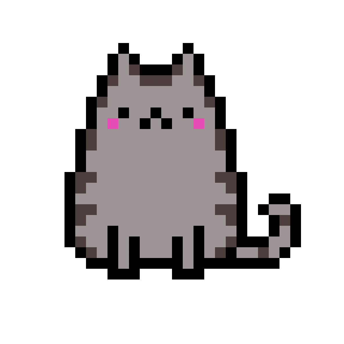 Download Square Art Pixel Rectangle Cat Hd Image Free Png Hq Png Image Freepngimg