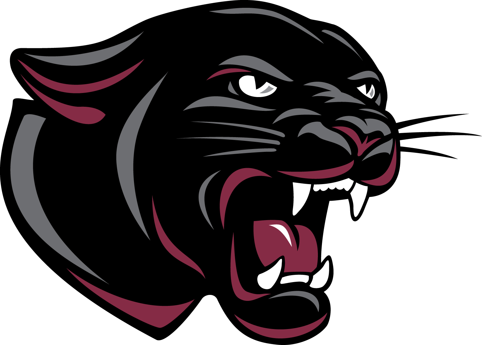 School Permian Panther Cat High Logo Mascot PNG Image