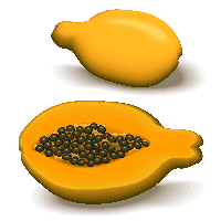 Pic Papaya Half Free Transparent Image HQ Transparent HQ PNG Download ...