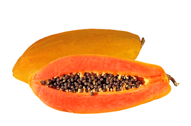 Fresh Papaya Half Free Download PNG HD PNG Image