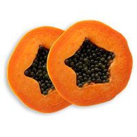 Papaya Organic Half PNG Free Photo PNG Image