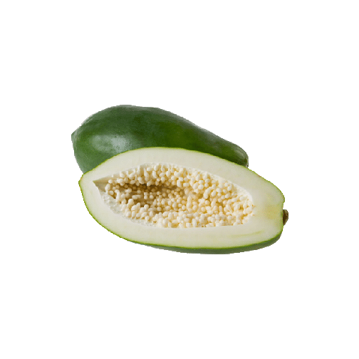 Raw Green Papaya Download Free Image PNG Image