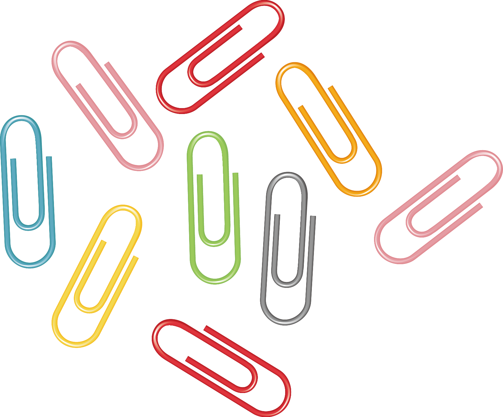 Paper clips Transparent PNG Image