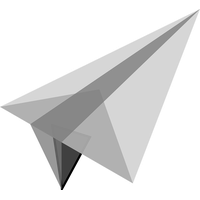Paper plane PNG