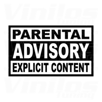 Parental Advisory Transparent PNG Image