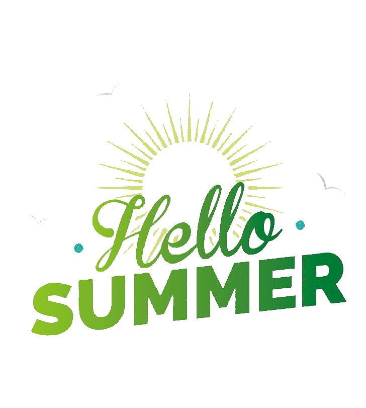 Summer Word Hello Free Clipart HD Transparent PNG Image