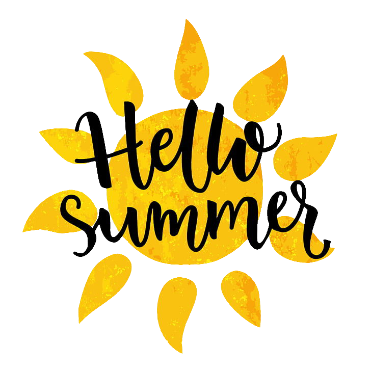 Summer Word Hello PNG Download Free PNG Image