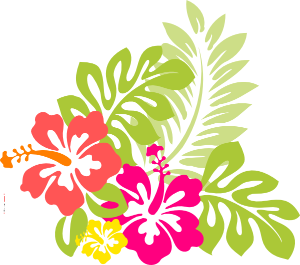 Flower Pic Aloha Hawaiian Luau PNG Image