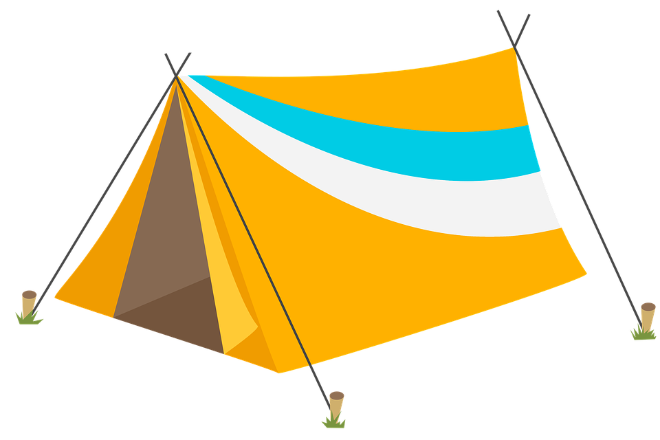 Camp Dome Tent Free Clipart HD PNG Image