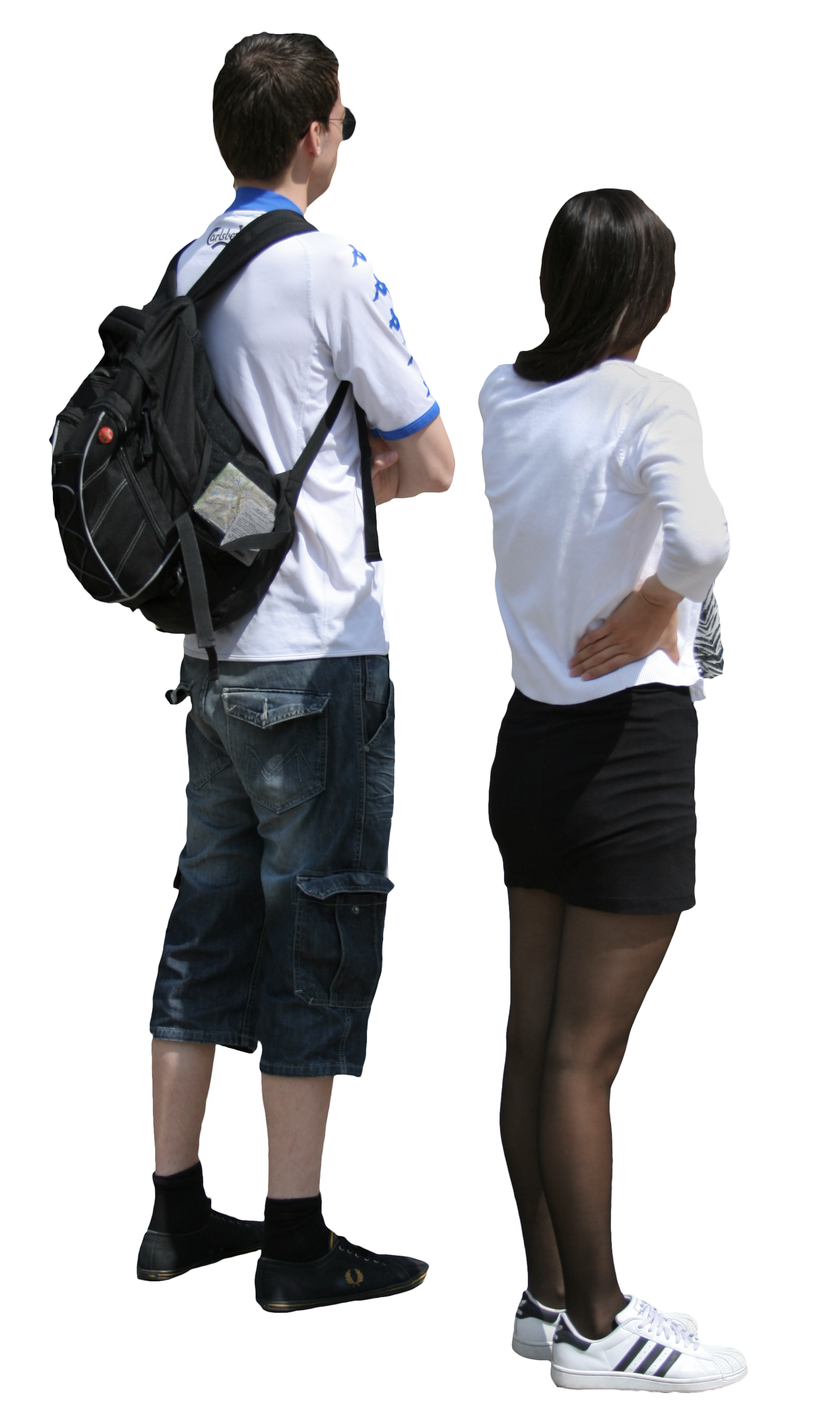 Couple Tourist Free Clipart HD PNG Image