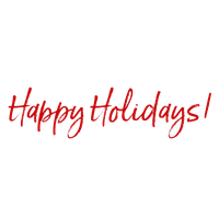 Calligraphy Holidays Happy PNG Image High Quality Transparent HQ PNG ...