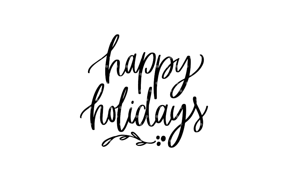 Calligraphy Holidays Happy Free Download PNG HQ PNG Image
