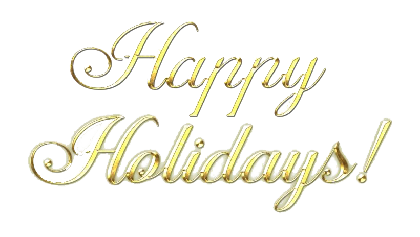 Calligraphy Holidays Happy Free HQ Image PNG Image