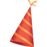 Party birthday hat PNG