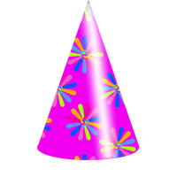 Party birthday hat PNG