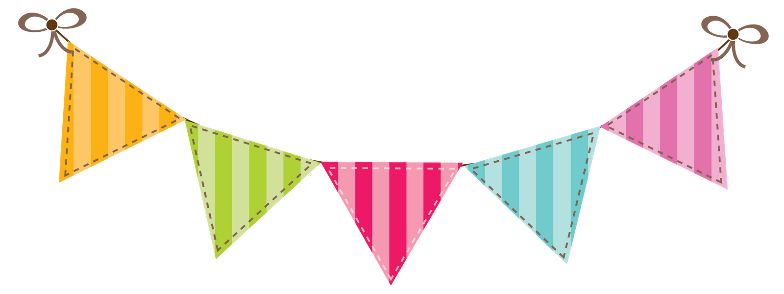Party flags Transparent PNG Image