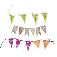 Party flags PNG