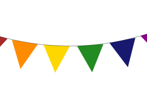 Party flags Transparent PNG Image