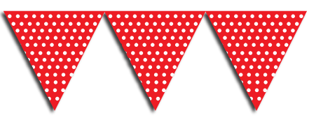 Party flags Transparent PNG Image