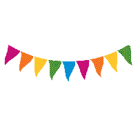 Party flags PNG
