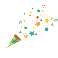 Party popper Transparent PNG Image