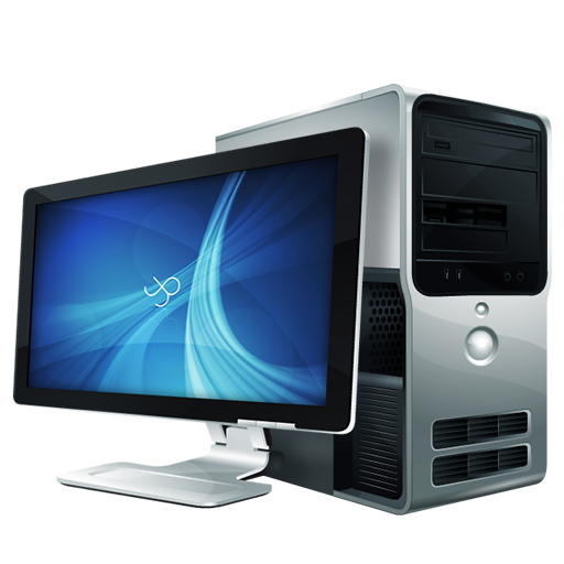 Desktop Computer PNG Image