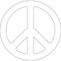 Peace Symbol Free Download Png PNG Image