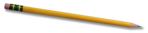 Yellow Pencil Clipart PNG Image