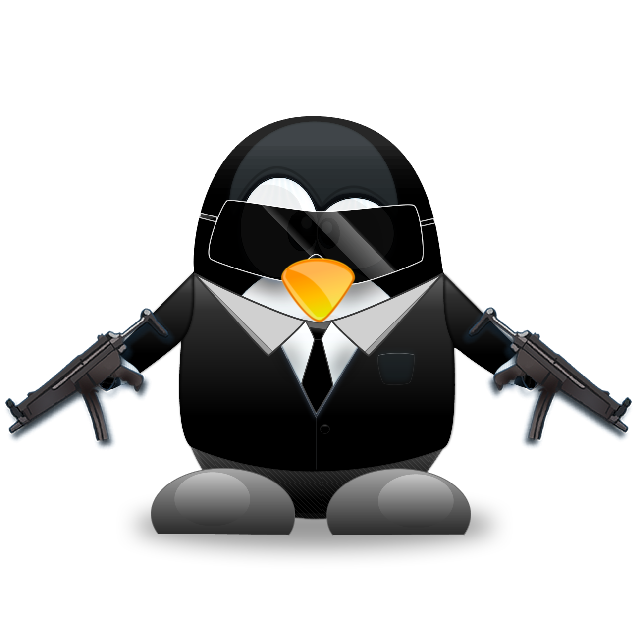 Tuxedo Distribution Linux Penguins Penguin HQ Image Free PNG PNG Image