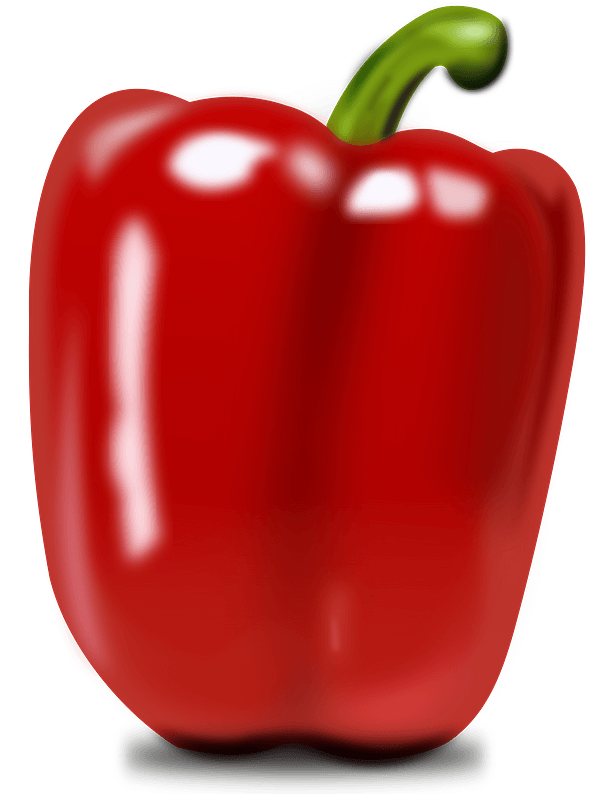 Pepper Vector Red Bell Free PNG HQ PNG Image