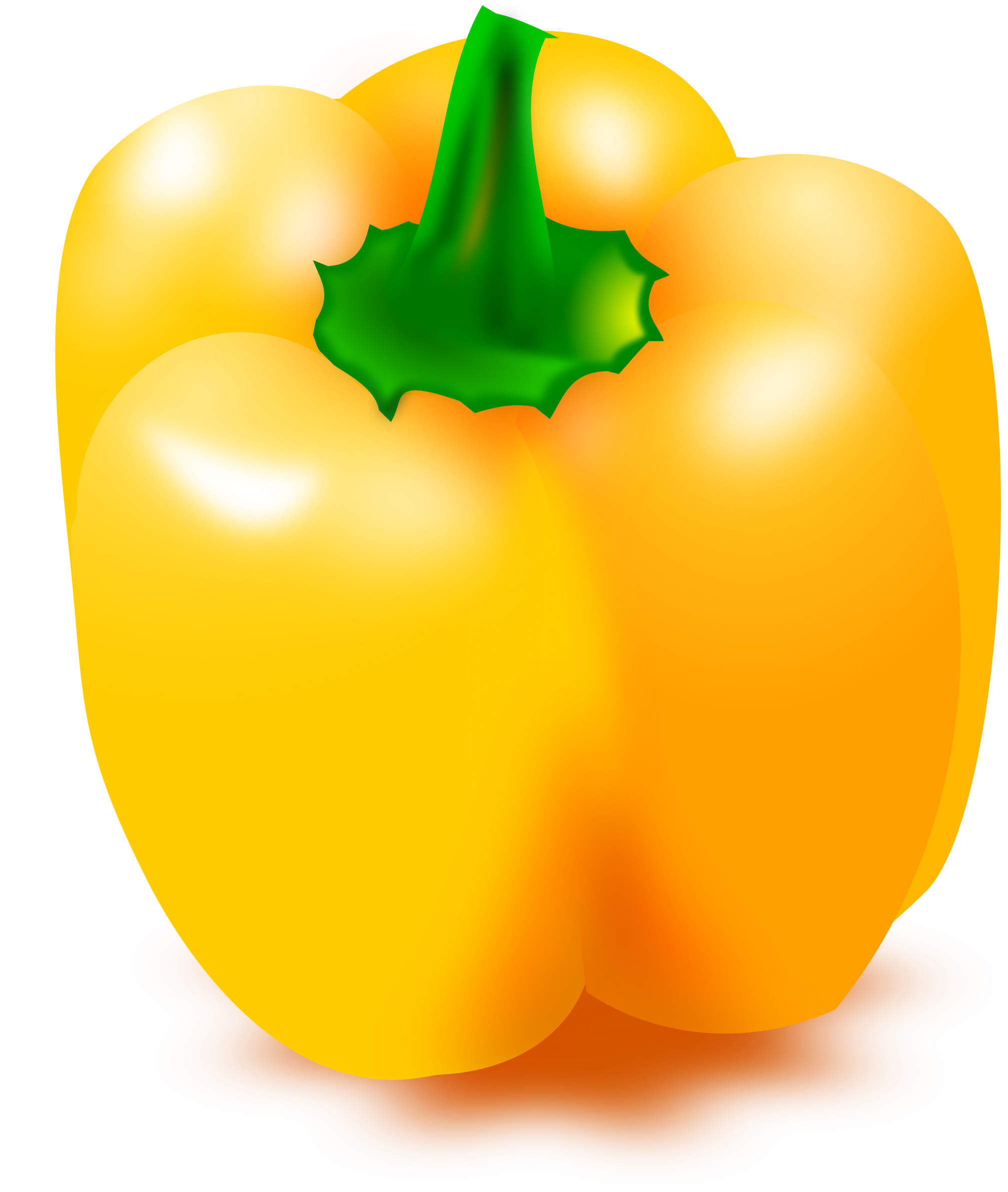 Pepper Yellow Bell PNG File HD PNG Image