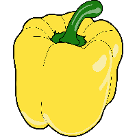 Pepper Vector Yellow Bell Free Photo PNG