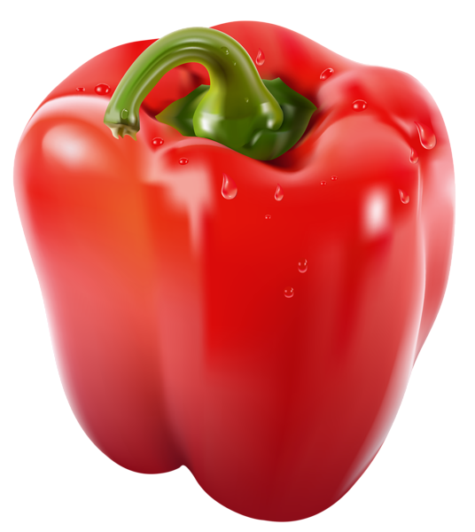 Fresh Pepper Red Bell PNG Image High Quality PNG Image