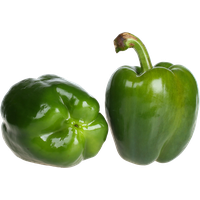 Pepper Green Bell PNG Image High Quality