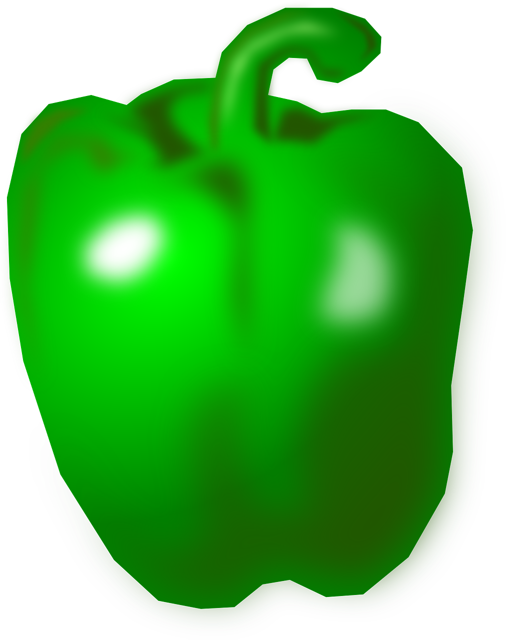 Pepper Vector Green Bell PNG File HD PNG Image
