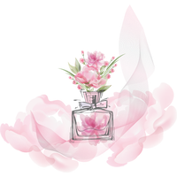 Vector Oil Bottle De Toilette Perfume Fashion