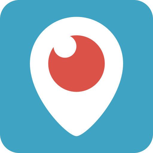 Periscope logo Transparent PNG Image