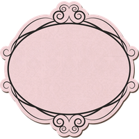 Ivory Layout Vintage Frame Printing Label Paper PNG Image