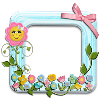 Picture Flower Frame Greeting Note Cards Birthday PNG