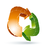 Polygon Space Mesh Euclidean Vector Arrow Recycle Transparent PNG Image