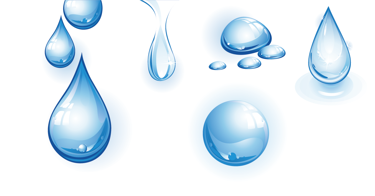 Blue Liquid Drop Scalable Water Vector Graphics PNG Image