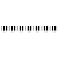 Piano Keyboard HQ Image Free PNG