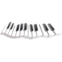Piano keys Transparent PNG Image