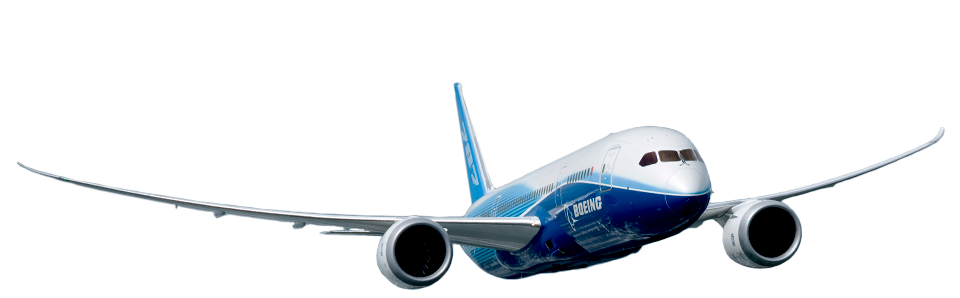 Boeing plane Transparent PNG Image