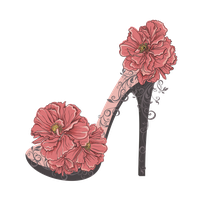 Illustration High Vector Shoe Graphics Heels Chanel PNG Image