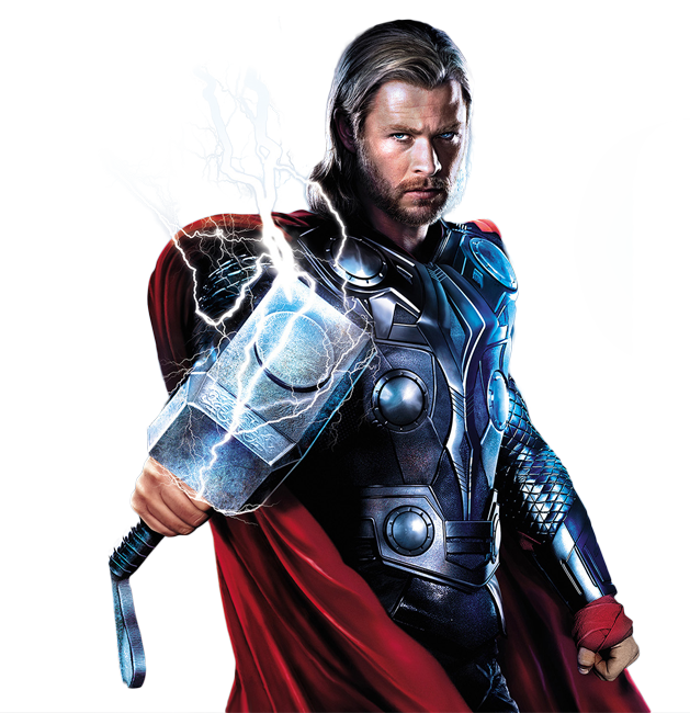 God Character Fictional Thor Of Chris Thunder PNG Image