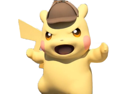 Detective Movie Pikachu Pokemon Picture PNG Image