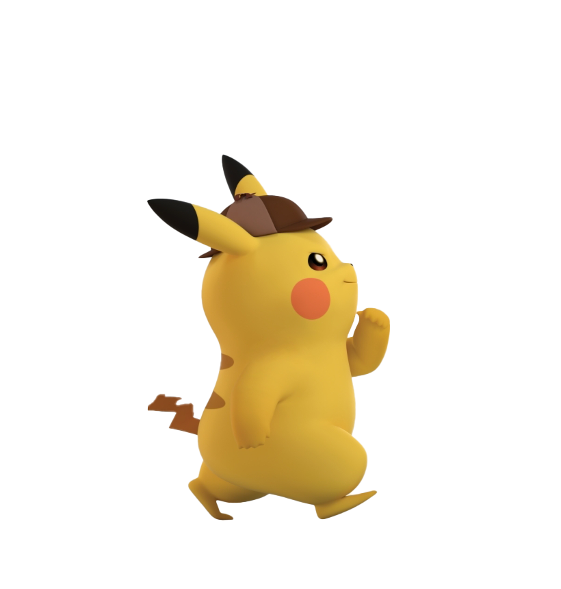 Detective Pikachu Pokemon Free Transparent Image HQ PNG Image